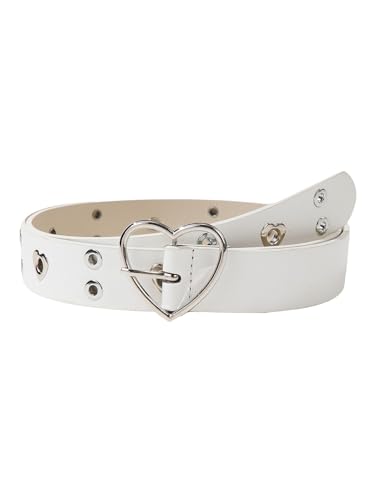 Verdusa Women's Casual Buckle Waist Belt Pu Leather Belts for Jeans Dress