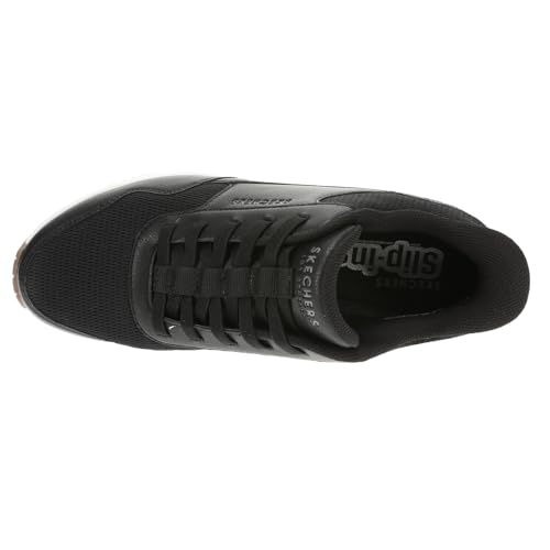 Skechers Men's Hands-Free Slip-ins Uno Banksia Sneaker, Noir, 43 EU