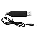DollaTek 4PCS USB-Drohnenbatteriekabel 3,7-V-Lipo-Batterieladegerät mit DC 2,0-mm-Anschluss für Attop XT-1 RC-Drohnen-Quadcopter WiFi FPV-Drohnen-Flugzeugteile