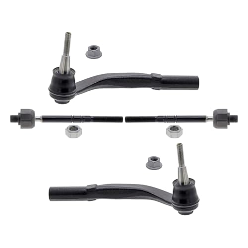 JPASNAX Tie Rod End Front Inner & Outer for Volvo for XC40 EV/BEV 2023 Mild Steel Bolt-on,Chassis Mount,Screw-on FMIOTRFVX2220192024XC40