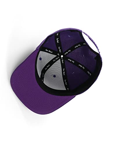 True Heads uper Mario Waluigi Adjustable Baseball Cap Purple