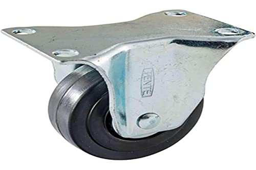 Roulette fixe 50 mm sur Platine