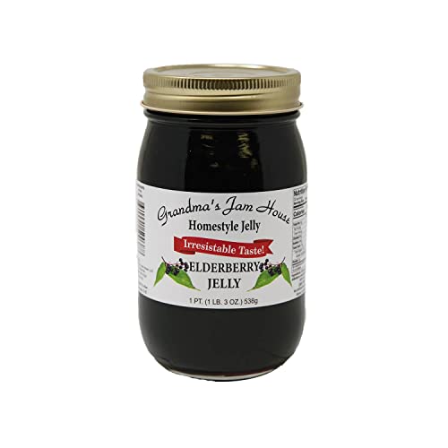 Homestyle Elderberry Jelly - One Pint - Grandma's Jam House image 3