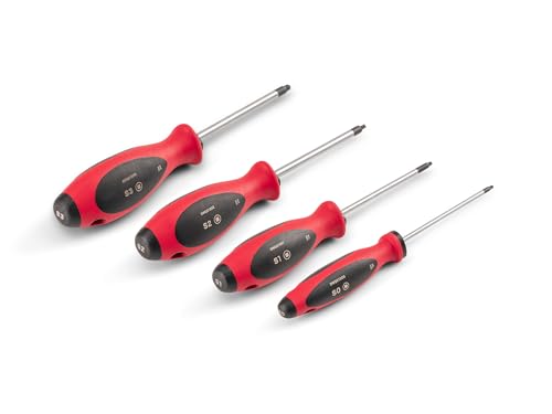 Image of Square Screwdriver Set - 4 Inch Shanks, 4-Piece (S0 - S3)