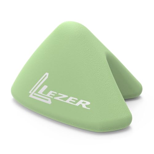LEZER Trigger Massage Point Manual Massage Ball Muscle Knots Relief Tool Myofascial Release Physical Therapy Deep Tissue Back Massage Plantar Fasciitis 2.9 in x 2.1 in (Green)
