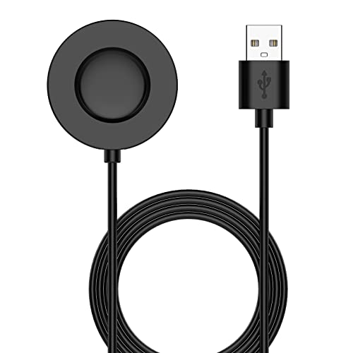 MEMELOKA Chargeur Compatible avec Xiaomi Watch S1 Pro, USB Câble de Charge Magnétique pour Xiaomi Watch S1 Pro, Noir