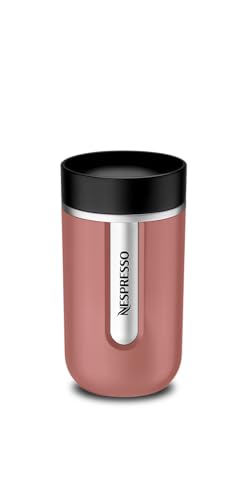 Nespresso Travel Mug Terracotta - Taza térmica (300 ml, a prueba de fugas)