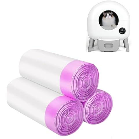 Cat Litter Box Liners for Automatic Cat Litter Box, 60 Durable Drawstring Bags166 Cover