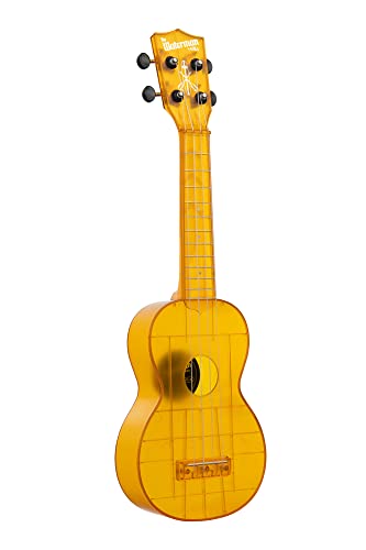Kala KA-WMT-YL-S – Waterman, ukulélé soprano – Amber Yellow Transparent - Les Beatles, Paul McCartney, John Lennon, RIngo Starr, George Harrison Kala KA-WMT-YL-S - Waterman, ukulélé soprano - Amber Yellow Transparent