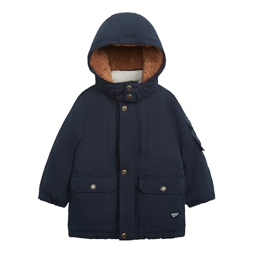 OSHKOSH B'GOSH Heavyweight Parka Jacket for Boys, Winter Coat with Hood