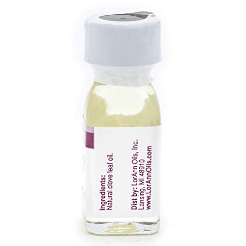 Lorann Clove Leaf Oil Ss Natural Flavor, 1 Dram Bottle (.0125 Fl Oz - 3.7Ml - 1 Teaspoon) #TOP5