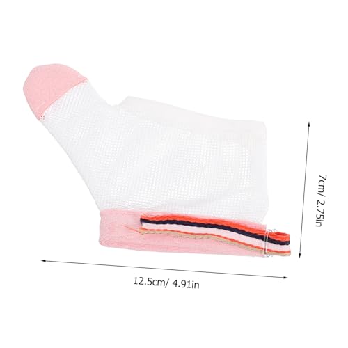 2 Pairs of Baby Anti-Sucking Gloves for Boys and Girls Adjustable Finger Sucking Stop Mittens Soft Cotton Thumb Protector for Infants for Thumb Sucking Correction2