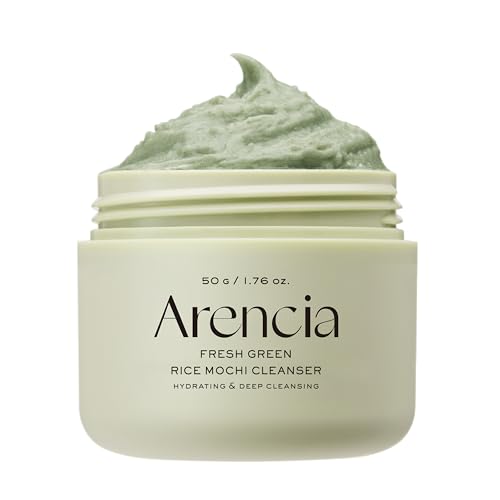 Arencia Korean Rice Mochi Face Cleanser & Daily Scrub - Moisturiz...