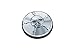 Kuryakyn 7358 Zombie Skull Vented Fuel Tank/Gas Cap with Right-Hand Threads for 1982-2019 Harley-Davidson Motorcycles with Screw Tanks, Chrome