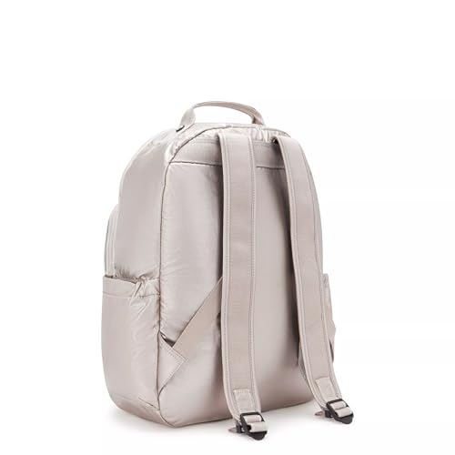 Image of Kipling Women's Seoul 15 inch Laptop Backpack, Durable, Roomy with Padded Shoulder Straps, Built-In Protective Sleeve