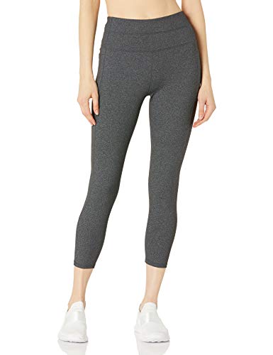 Skechers Women's Misses Walk Go Flex 7/8 Backbend High Waisted Yoga Legging, Heathered Gray, XXXL