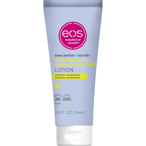 eos 24H Moisture Travel Body Lotion- Vanilla Cashmere, Travel Siz...