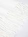 NevEND Men Women Winter Warm Cashmere Feel Winter Scarf Plain Soft Warp Fashion Long Shawl (White)
