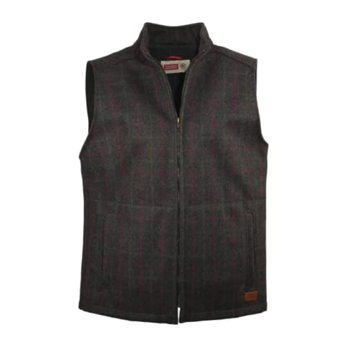 Stormy Kromer The Ironwood Vest - Men’s Winter Zip Waistcoat, Cold Weather Vest