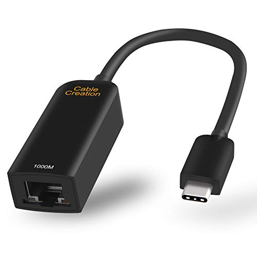 CableCreation USB C to Ethernet Adapter 1000 Mbps Compatible with Nintendo Switch MacBook