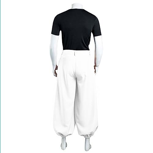 Zhongkaihua JJK Gojo Satoru Cosplay Costume Suit Men Uniform Adult Role Play Anime Carnival Halloween Party