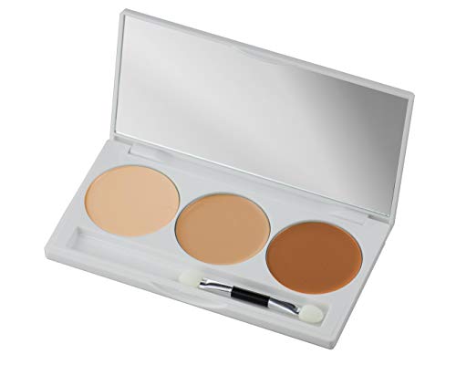 Kryolan 75013 Dermacolor Camouflage Creme Trio Set, Color Options: Dc1, Dc2, Dc3, Dc4 (DC 2)