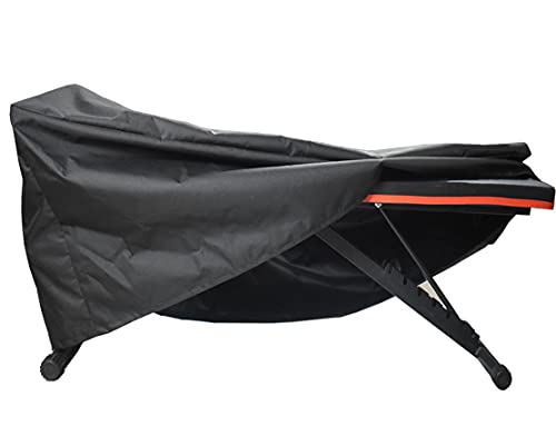 Mini Lustrous Weight Bench Cover, Adjustable Exercise Workout Bench Cover, Waterproof 600D Oxford Fabric for Indoor and Outdoor Use, 50