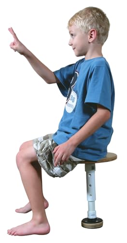 Abilitations Integrations T-Stool, Single-Leg, Round, Padded