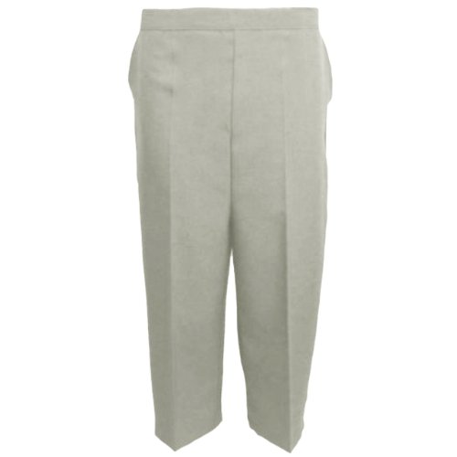 MyShoeStore Lot de 2 pantalons 3/4 pour femme - Gris - 38