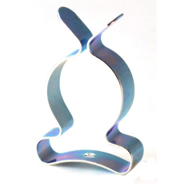 The Home Fusion CompanyPack of 10 x 3/4 Inch 19mm Tool Storage Spring Terry Clips Clip Garage Shed BZP