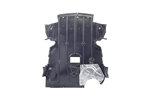 JustDrivably Replacement Parts Front Engine Splash Shield Under Cover Lower Undercar Shield Rear Section Compatible with BMW 328i 335i 328xi 335xi 328i xDrive 335i xDrive 335is 2007-2013