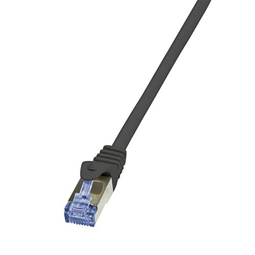 Preisvergleich Produktbild LogiLink CQ4123S Patchkabel Primeline Kat. 6A, S / FTP, 30m schwarz