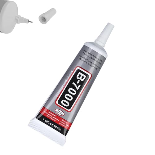 50ML Adhesivo para reparaciones y trabajos de precisión, Adhesivo transparente multiusos - Ideal para teléfonos, smartphones, tabletas, joyas, libros, cuero y zapatos