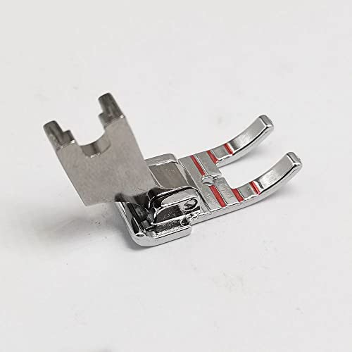 Pie de acolchado metálico 1/4" para máquina de coser miniatura 4