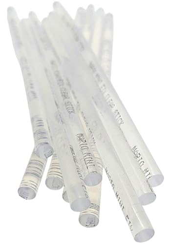 Image of Mario Mini Transparent 7mm Hot Melt Glue Sticks for 20W Glue Gun (50 Pcs) | Strong Adhesive for DIY, Art & Craft, Repairs | Mini Glue Gun Sticks