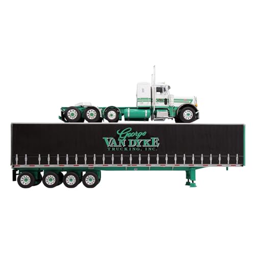 Peterbilt 379 Camión Semi con Trailer 1:64 miniatura 6