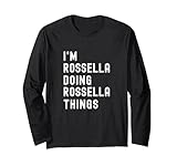 Being Rossella Birthday Name Funny