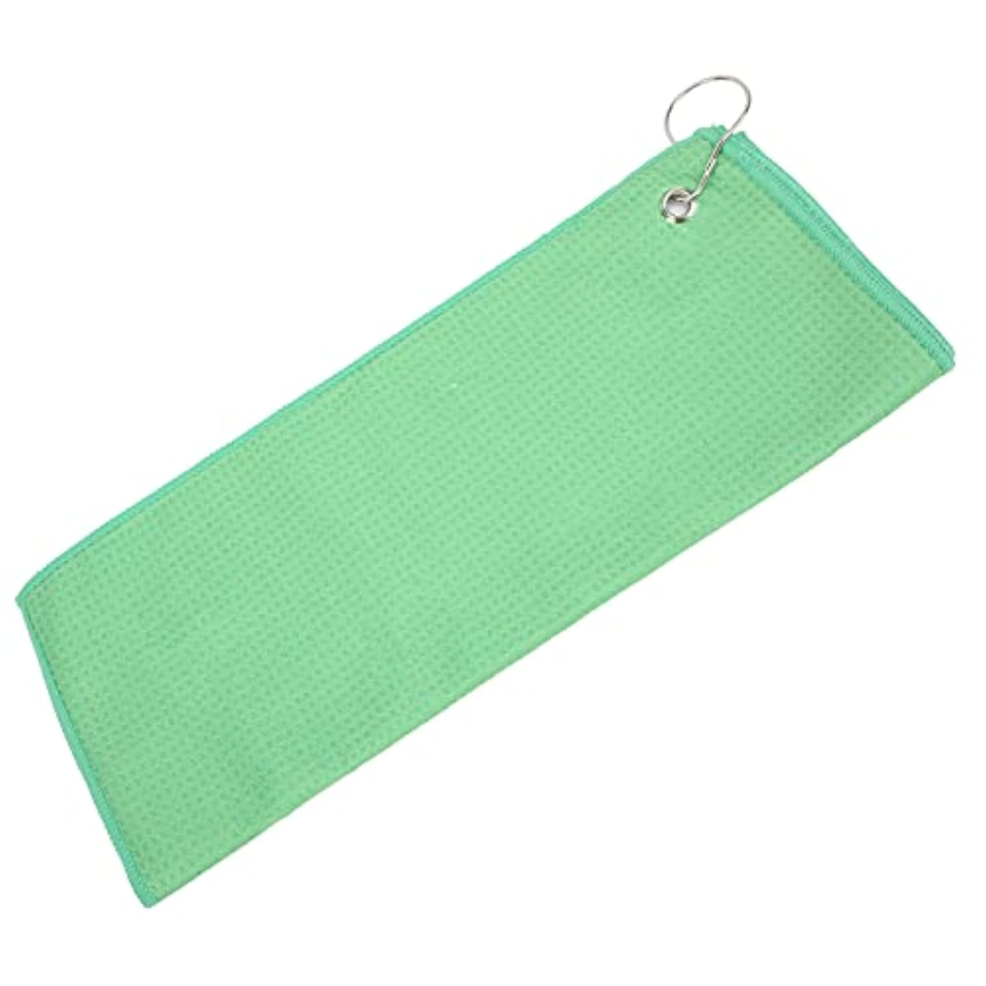 Soft Cleaning Towel for Hands and Golf Clubs, Green