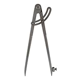 10' Wing Compass Divider Caliper With Pencil Holder Metal Marking Circles Machinist Wood