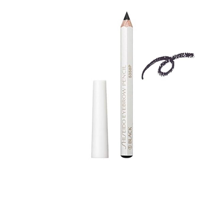 Lápiz de cejas japonés, 1 unidad, negromarrón oscuromarróngris (negro)