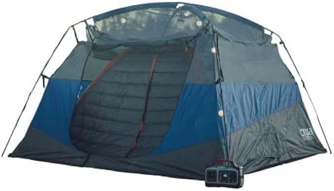 Crua Xtent Combo Maxx 3 Person Family Tent System with Extendable Height Includes Tent and Inner Insulated Inner Culla Cocoon