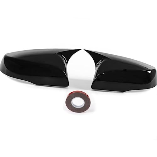 Couvercle rétroviseur Toyota Highlander 2021 noir brillant coque aile garniture carbone