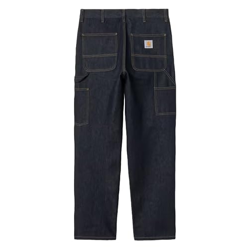 CARHARTT WIP Denim Single Knee Pant Blue Rigid (UK, Waist & Inseam, 34, 32, Blue Rigid)
