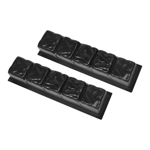 Lot de 2 moules en plastique pour béton, dalles de sol et dalles de trottoir pour jardin, 59,5 x...