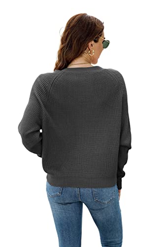 Image of TASAMO Womens Cardigan Sweaters 2026 Fall Cropped Lightweight Sweater