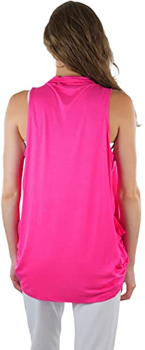 Image of ToBeInStyle Womens Open Front Casual Shrug Lightweight Layering Cardigan Sleeveless or Short Sleeve