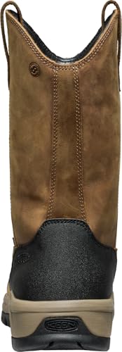 KEEN Utility Men's Evanston Composite Toe Waterproof Leather Durable Construction Pull on Work Boots4