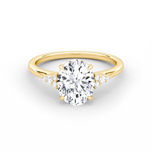 GEHN Personalized 10k/14k/18k/Sterling Silver Infinity Heart/1.0Ct Moissanite Engagement Ring Infinity Knot Promise Wedding Ring for Women