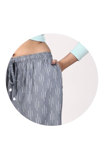 Image of Women's Cotton Rayon Flair Printed Pocket Regular Palazzo Pack of 2