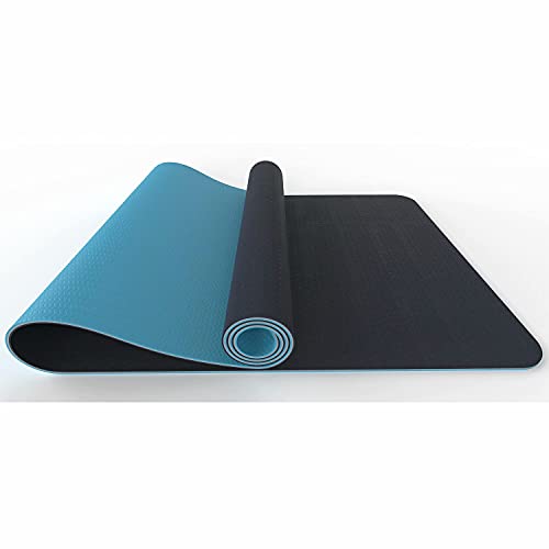 Azanaz Tappetino da yoga a tre strati, adatto per